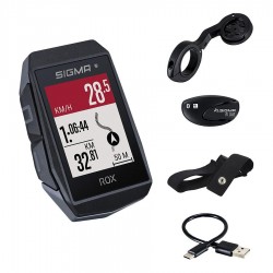 GPS Sigma ROX 11.1 + HR ( banda cardíaca )