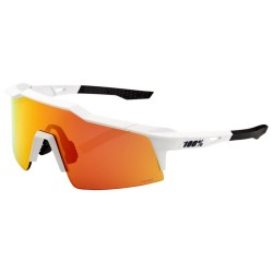 Oculos 100% Speedcraft Sl Branco Lentes Hiper Red