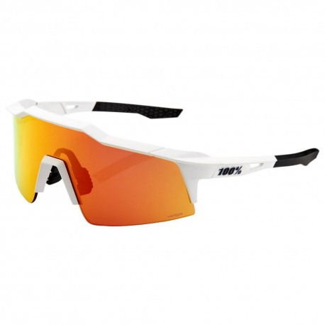 Oculos 100% Speedcraft Sl Branco Lentes Hiper Red