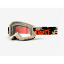 Goggles 100% Strata 2 Kombat Clear Lens