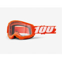 Goggles 100% Strata 2 Laranja Clear Lens