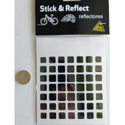 Autocolantes reflectores 4&2impact Reflex Quadrados