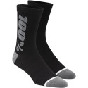 Meias 100% Rythym Merino Performance Preto/cinza