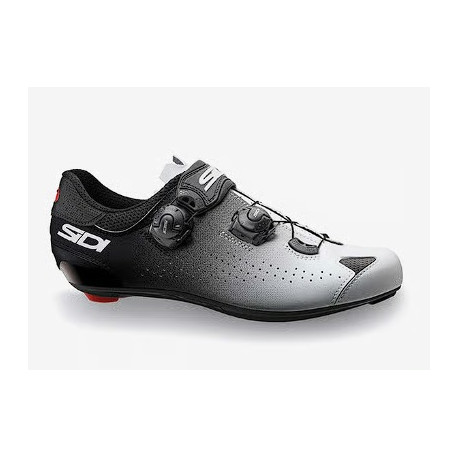 Sapato Sidi Genius 10 Ciclismo Preto/Branco