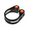 Abraçadeira espigao selim ktm 29,8 parf. preto/lar