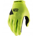 LUVAS 100% RIDECAMP AMARELO fluorescente﻿ com dedos