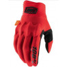 luvas 100% cognito d30 vermelho c/dedos