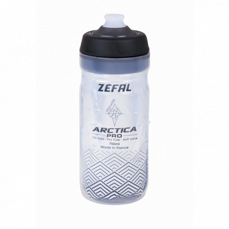 BIDÃO ARCTICA PRO 55 550ML CINZA/AZUL