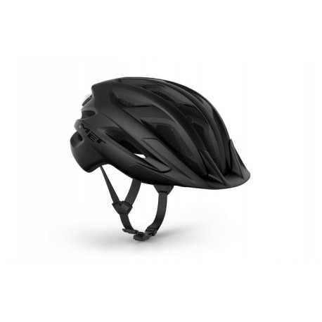 CAPACETE MET CROSSOVER BLACK MATT