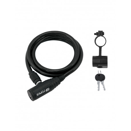 Cadeado Force 120cm/8mm Preto