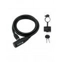 Cadeado Force 120cm/8mm Preto