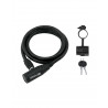 Cadeado Force 120cm/8mm Preto