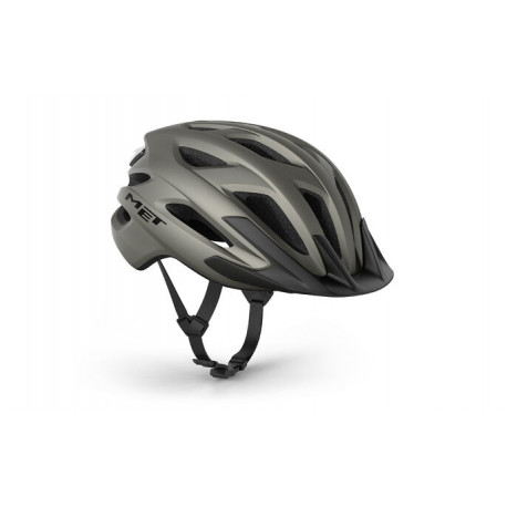 CAPACETE MET CROSSOVER TITANIUM MATT