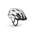 CAPACETE MET CROSSOVER WHITE MATT