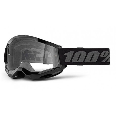 Goggles 100% strata 2 preto clear lens100%