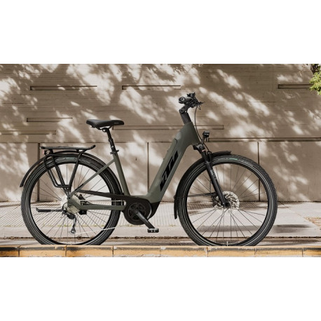 BICICLETA KTM MACINA TOUR LTD64 CINZA