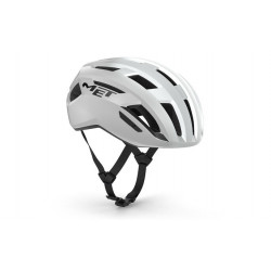 CAPACETE MET VINCI MIPS WHITE SILVER GLOSS