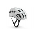 CAPACETE MET VINCI MIPS WHITE SILVER GLOSS