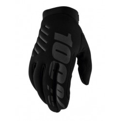 LUVAS 100% BRISKER Inverno PRETO com dedos